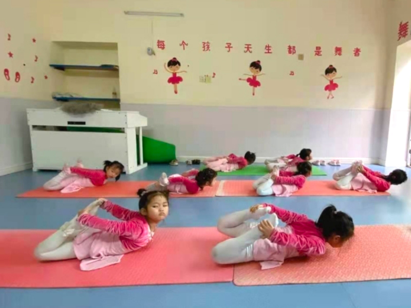 郴州市北湖区金桥幼儿园师生风采4舞蹈练习