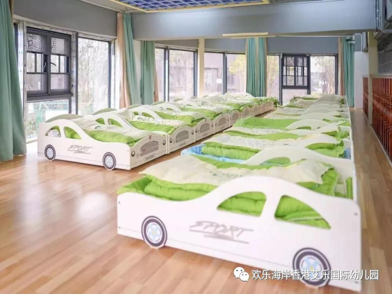 欢乐海岸艾乐幼儿园寝室环境